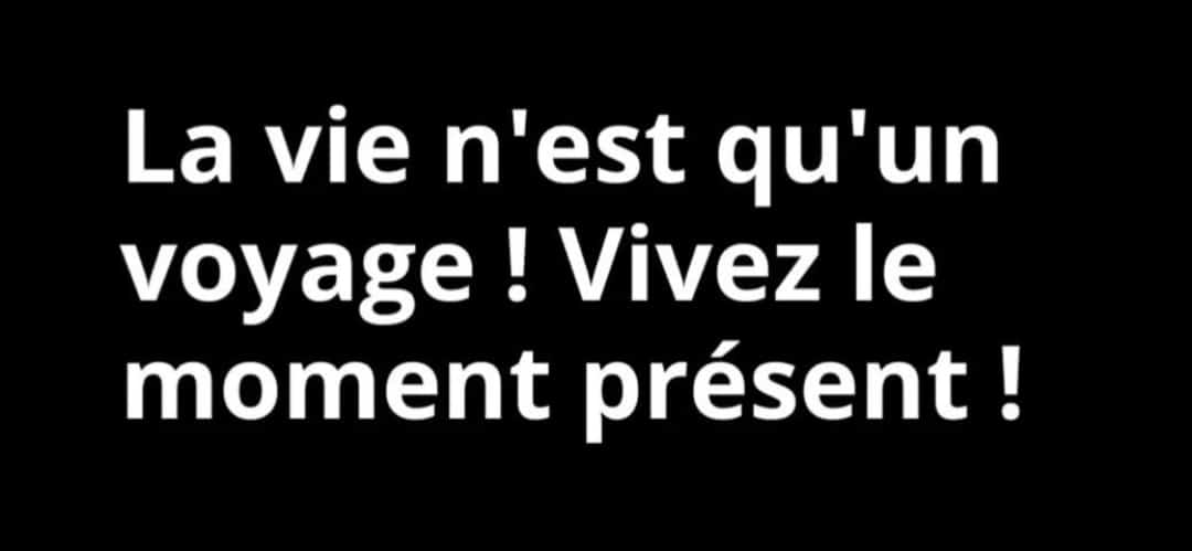 LA VIE NE NE NE VOUS DEMANDE PAS SI VOUS ÊTES PRÊT(E). ELLE VOUS OBLIGE À L'ÊTRE