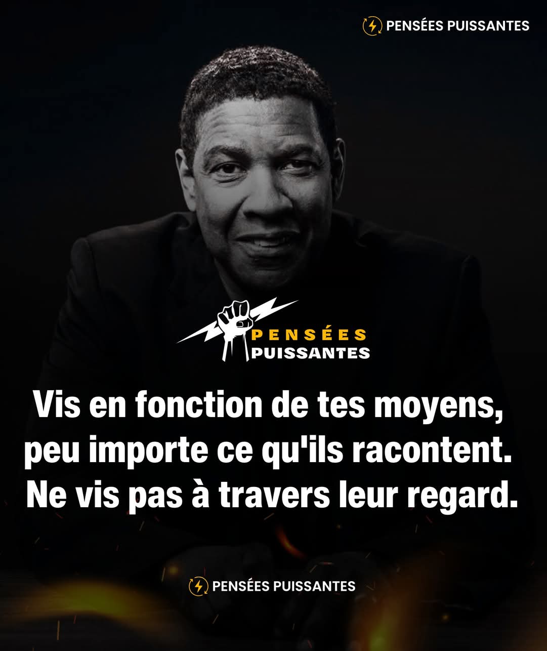 La plupart de tes problèmes disparaissent avec une stabilité financière