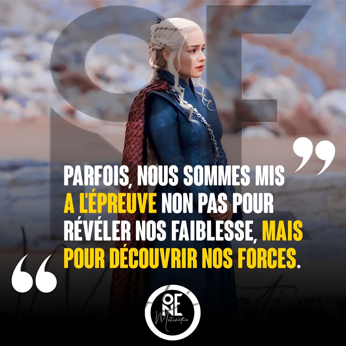 NE LAISSEZ PAS LA PEUR PRENDRE DES DÉCISIONS À VOTRE PLACE.