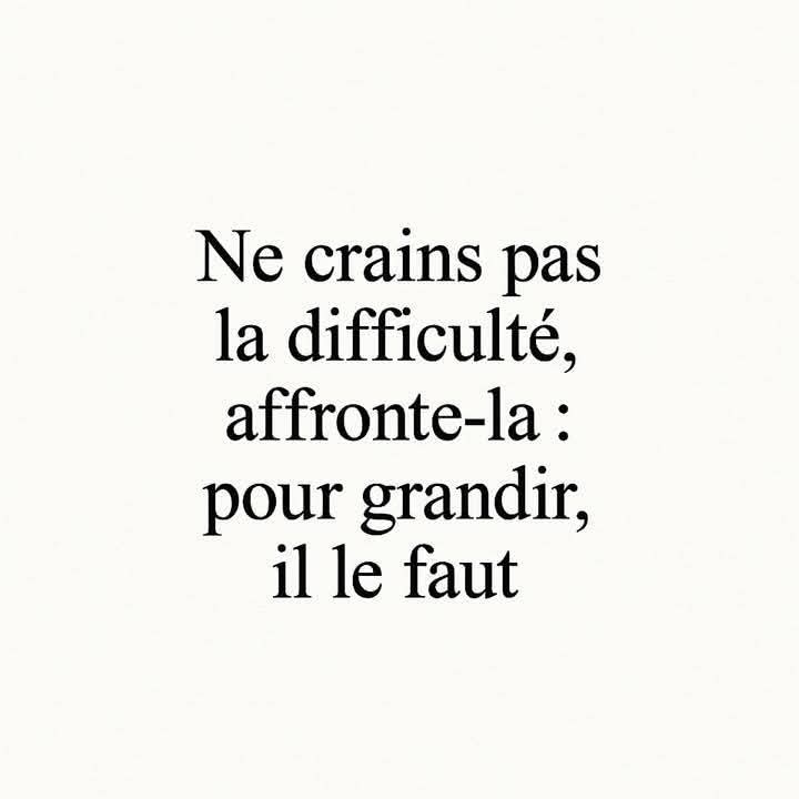 L'effort est la seule monnaie permettant d'acheter la réussite.