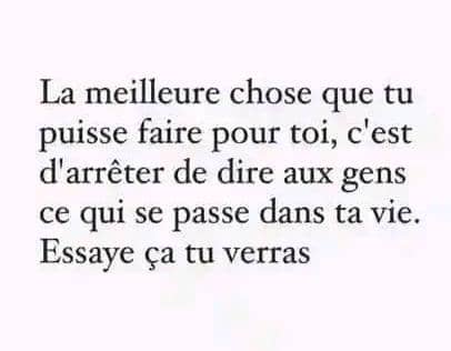 On est soi-même l'artisan de son bonheur et on en est parfois aussi le principal obstacle.